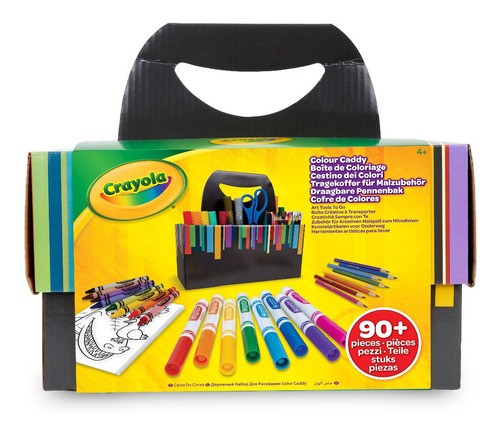 Imagen 1 de 2 de Crayola: Set  De Crayones, Colores Y Marcadores 90 Pcs 
