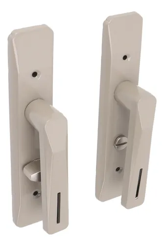 Manilla De Puerta Interior Plana Con Palancas En Forma De S