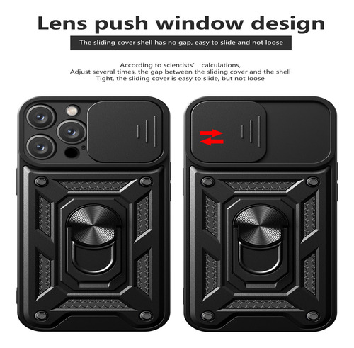 Funda De Teléfono Para Samsung Galaxy A71 A51 A31 A21s, Cámara Deslizante, Pie De Pie, Anillo, Funda Protectora A Prueba De Golpes