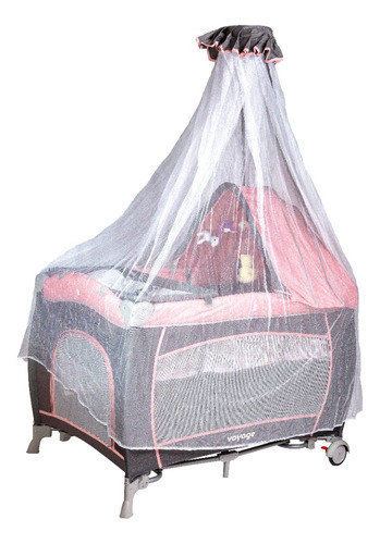 Cuna Plegable Babyone Voyage Cadiz Rosa