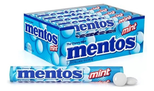 Mentos Caramelos Masticables Menta X12 Unidades