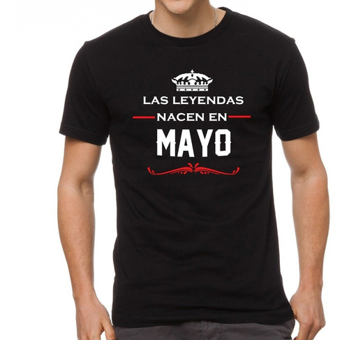 Playera De Fiestas Cleen Alexer Las Leyendas Nacen En Mayo5