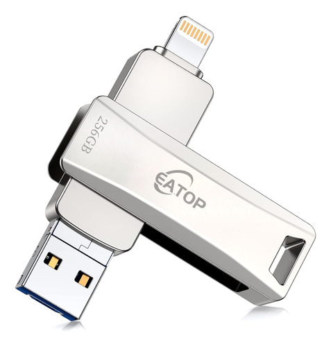 Eatop Mfi Certified 256 Gb Photo Stick Para iPhone, Memory D