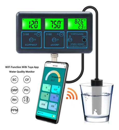 comprar Analizador Multiparamétrico Wifi 7 En 1 De Calidad Del Agua