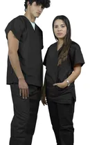 Comprar Conjunto Medico. Pantalón Y Casaca Negro Uniformes