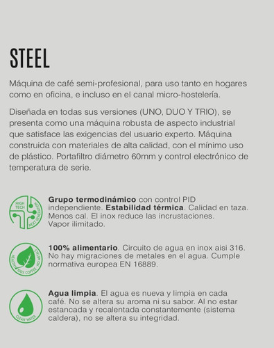 Maquina Espresso Ascaso Steel Uno El Mejor Café En Casa