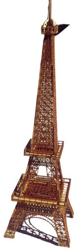 Torre Eiffel Mdf 25cms / Adorno / Recuerdo / Ctro Mesa