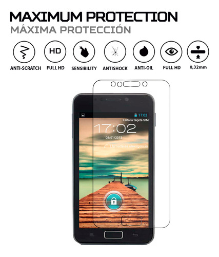 Protector Mica Pantalla Para Airis Tm500