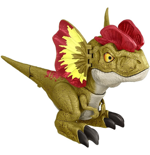 Muñeco dinosaurio Dilophosaurus de Jurassic World - Mattel