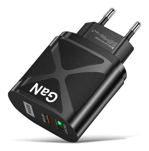 comprar Carregador Gan Turbo iPhone Macbook Usb C Pd Quick 65w