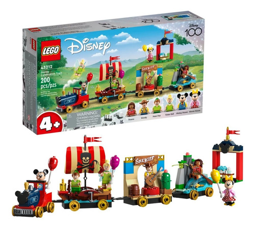 Lego 43212 Tren Homenaje A Disney