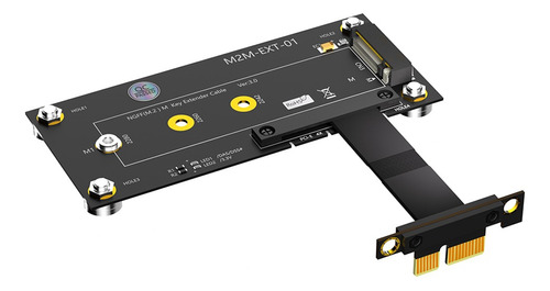 Para M.2 Ngff Nvme M-key Ssd A Pci-e, 1 Cable De Extensión C