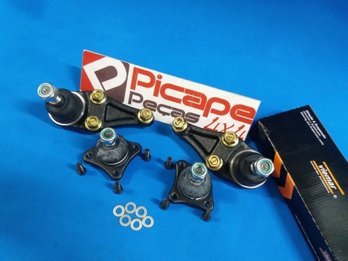 Imagem 6 de 7 de Kit 4 Pivôs Suspensão Dianteira Mitsubishi Pajero Full
