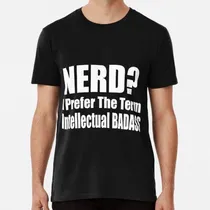 Comprar Remera Nerd Computer Geek Tee Intellectual Badass All Col Al