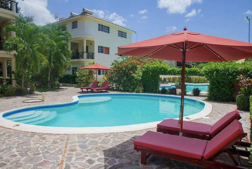 Imagen 7 de 9 de Villa De 1 Habitación Con Piscina En Venta, Centro Del Pueblo, Las Terrenas, Samaná
