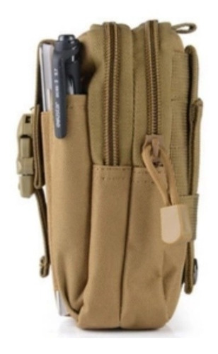 Bolso Canguro Táctico Viaje Para Cintura Tipo Molle Celular