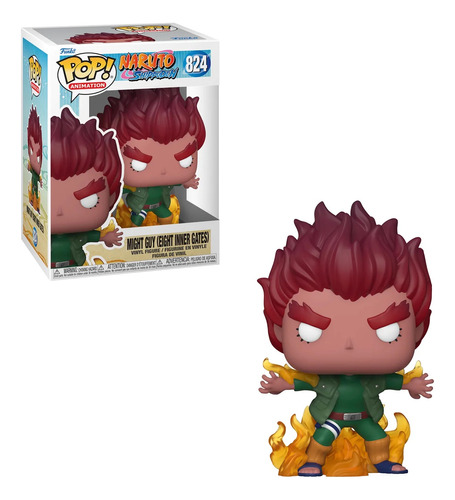 Funko Pop Naruto Shippuden Might Guy Eight Inner Gates 824