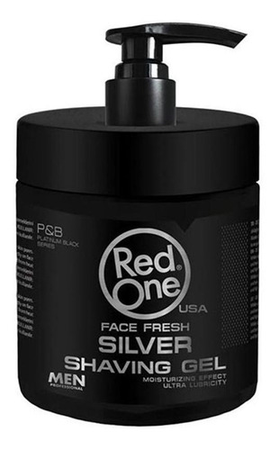 Espumas De Afeitar Shaving Gel Red One Silver 1000ml