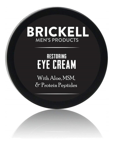 Crema Contorno Ojos Para Hombres Natural Orgánica, Brickell Momento De Aplicación Día/noche Tipo De Piel Todo Tipo De Piel