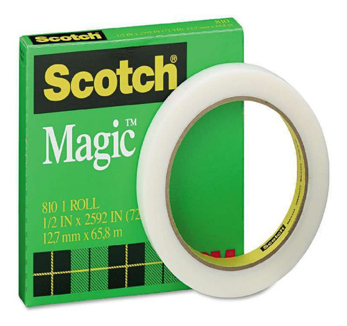  Cinta Adhesiva Magica Scotch 3m Original 12,7mm X 65,8