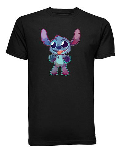 Playera T-shirt Stitch Dibujo Lilo & Stitch