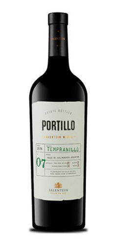 Vino Portillo Tempranillo 750ml Local