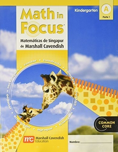 Student Edition Grade K 2012 Book A, Part 1 Math I, De Houghton Mifflin Harco. Editorial Houghton Mifflin Harcourt En Español