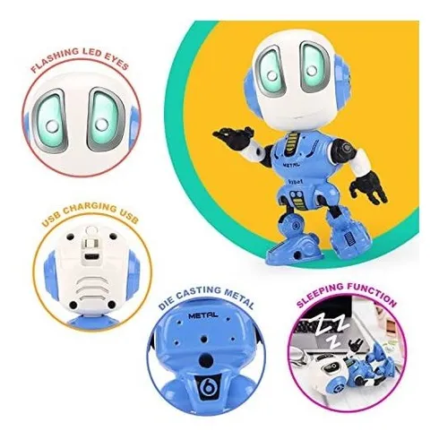 Mini Juguetes Robot Que Repite Lo Que Dices Y Ayuda A Los Ni