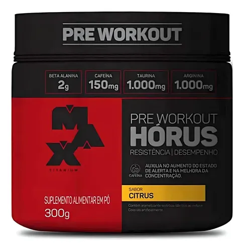 Suplemento em Pó Horus Max Titanium 300 G Citrus