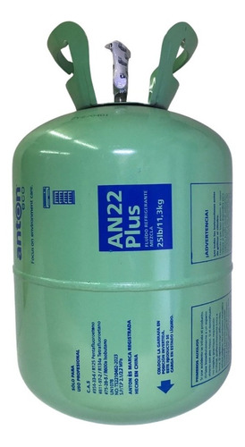 Garrafa Gas Refrigerante An22 Plus 11.3 Kg Anton