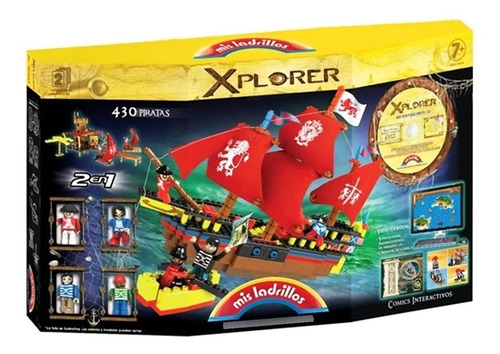 Mis Ladrillos Xplorer Piratas X 430 Pz