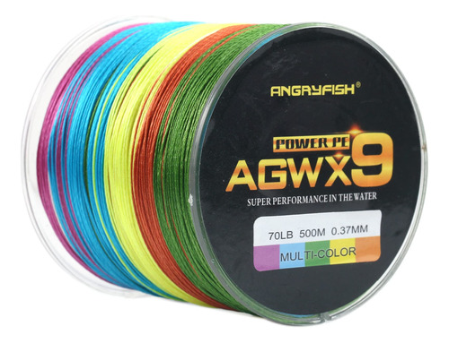 Angryfish Agwx9 Linea Pesca Trenzada Superlinea Rentable