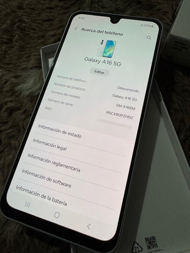 Samsung Galaxy A16 5g. Perfecto. Libre. Blanco (Usado)