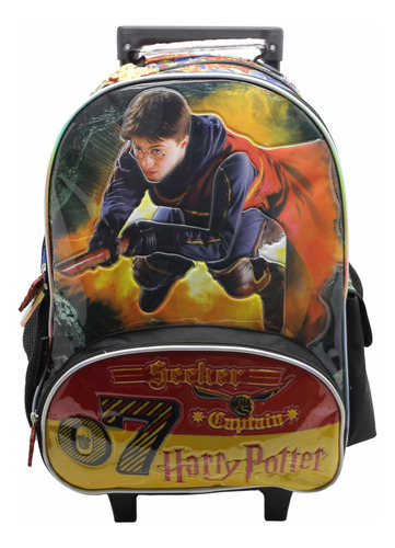 Mochila Con Carro Harry Potter Hp226 Cresko 16 Pulgadas