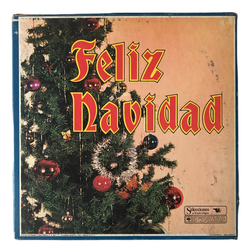 Feliz Navidad Readers Digest Lp Set De 4 Discos Album Vinilo