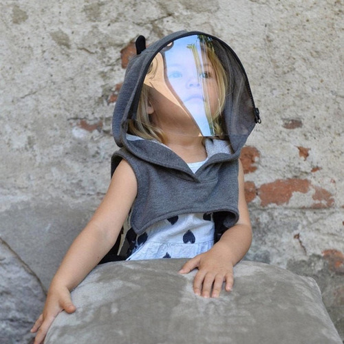 Jz Full Protective Face Wear Sombrero Con Capucha Transparen Jz Full Protective Face Wear Sombrero Con Capucha Transparen
