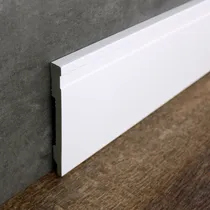 Comprar Zocalo Pvc Blanco Eps 2,50m X 15cm Piso Vinilico Antihumedad