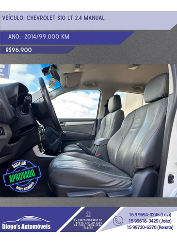 Chevrolet S10 2.4 Lt Cab. Dupla 4x2 Flex 4p