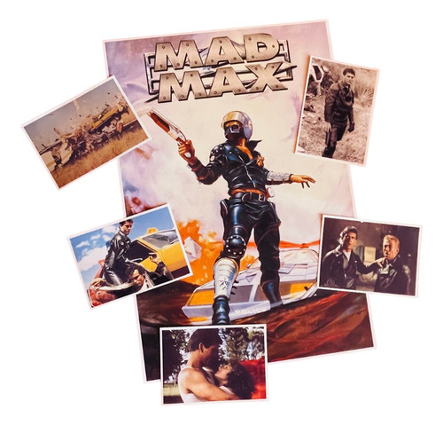 Poster Mad Max - 48x33 Cms+5 Postcards De 10x15 Cms