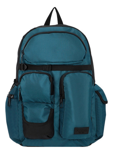 Mochila Xtrem Bradbury 4xt Eternity Blue Color Azul Diseño De La Tela Lisa