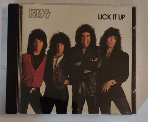 Kiss Lick It Up Cd Usa Primera Edición Impecable