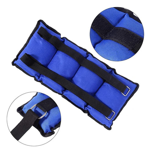 Pesas De Tobillo Ajustables Para Fitness, 2 Pack Totalmente
