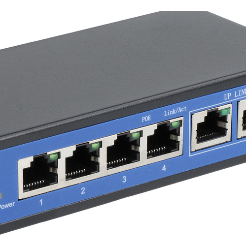 6port 4 Poe +2 Uplink Switch 802.3af / Over Ethernet