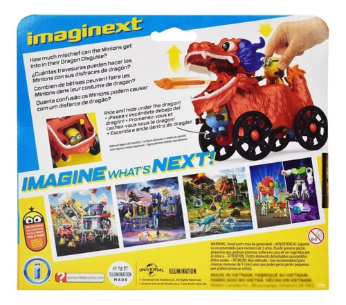 Imaginext Minions Disfraz De Dragón