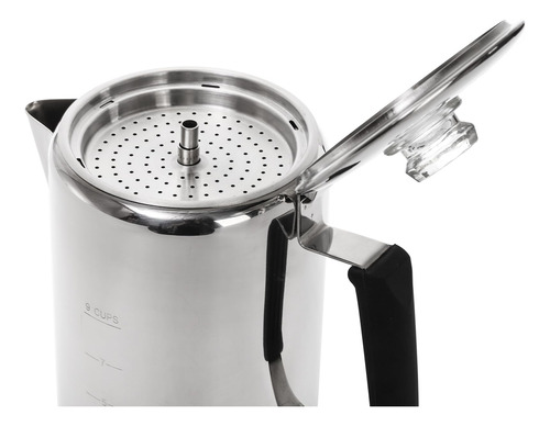 Cididu - Cafetera De Acero Inoxidable, Cafetera Duradera Par