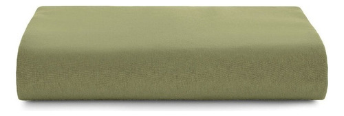 Lençol Avulso Cama King Malha Altenburg C/ Elástico Algodão Cor Verde Tea Desenho Do Tecido Liso