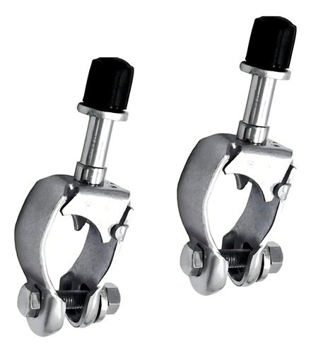 Abraçadeira Adaptador Para Freio Cantileve Com Pivo Cor Zincado