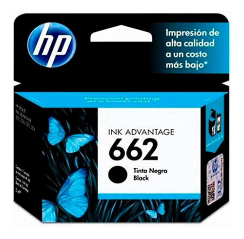 Cartuchos Hp 662 Negro Originales P/ 1515 2515 2545 3515