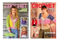 Comprar Revista Crochet Aprende A Tejer Cárdigans Desde Cero Kit X 2
