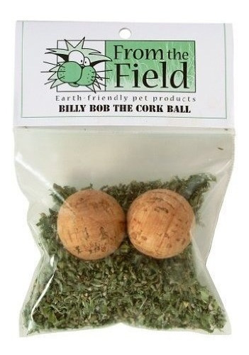 Desde El Campo Billy Bob The Cork Ball Catnip Toy